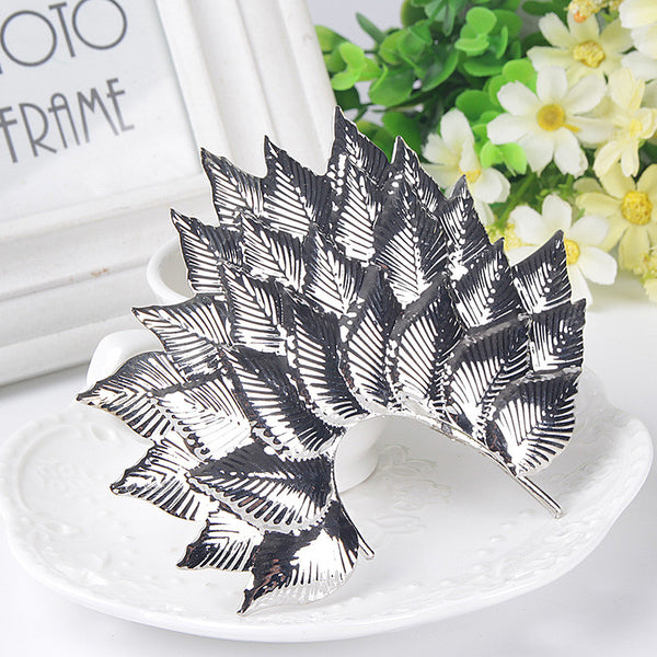 Large Leaf Ear Cuff