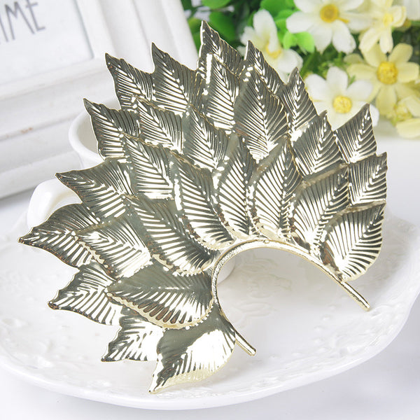 Large Leaf Ear Cuff